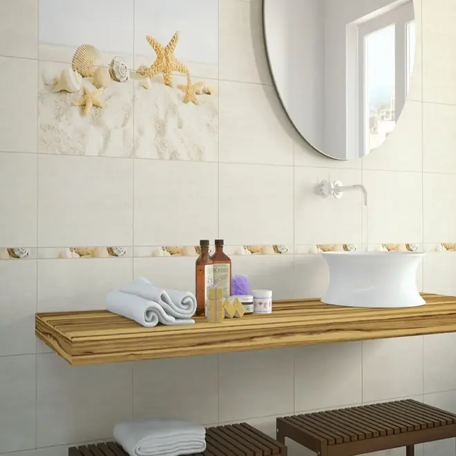 Golden Tile Summer Stone Holiday Summer Stone Holiday В41351 бордюр