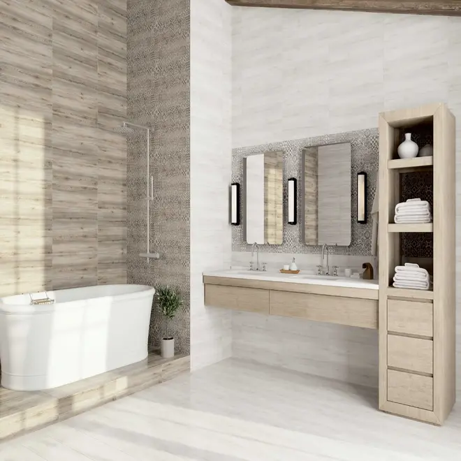 LB Ceramics Альбервуд Альбервуд Коричневая 1064-0213 плитка настенная