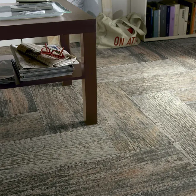 LB Ceramics Вестерн Вуд Вестерн Вуд Серый 6064-0014 керамогранит напольный