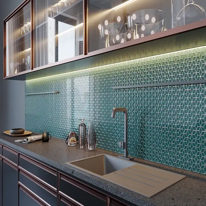 Golden Tile Arcobaleno Arcobaleno Айвори 9МА051 плитка настенная