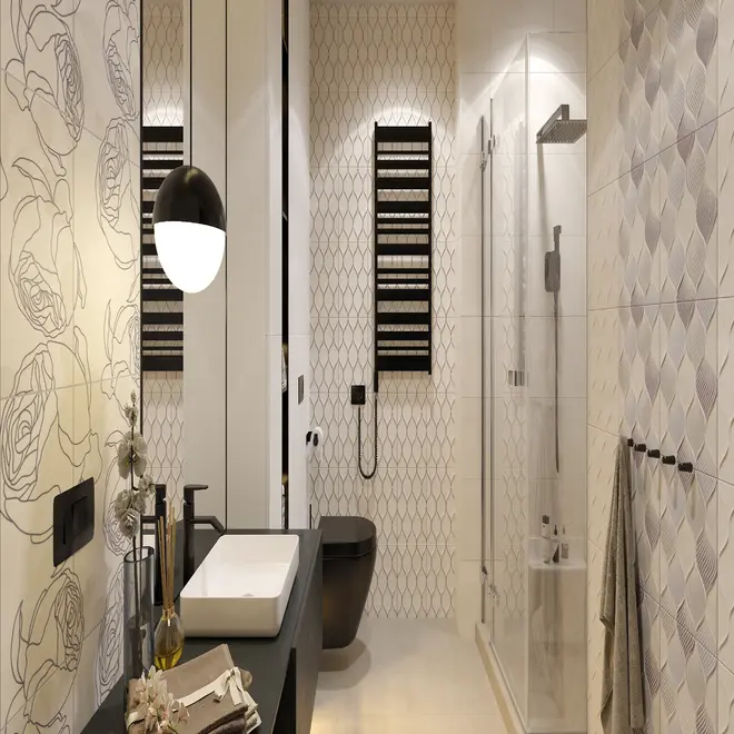 Golden Tile Isolda Isolda Светло-Бежевый 7MV051 плитка настенная