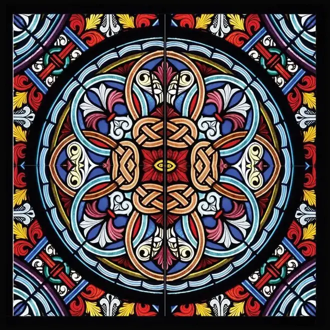 Gracia Ceramica Glass коллекция Glass Multi Border 01 бордюр стеклянный