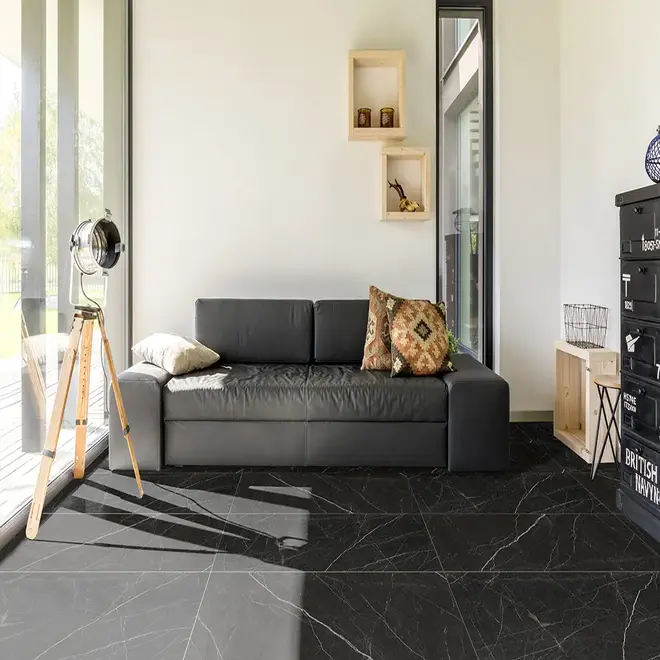 Керамика Будущего Идальго Гранит София Гранит София Серый Антрацит Матовая MR керамогранит напольный (1200 мм)