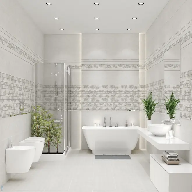Азори Equadore коллекция Equadore Fern 1 плитка настенная