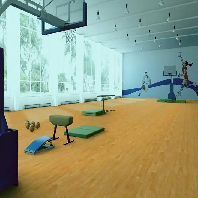 Tarkett Omnisport R83 спортивное напольное покрытие черный