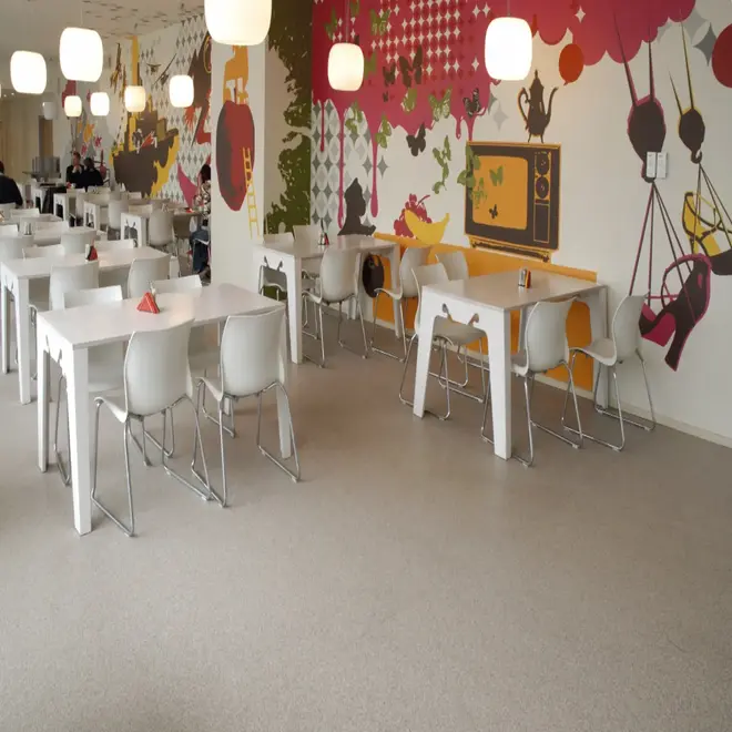 Forbo Smaragd Classic FR линолеум коммерческий гетерогенный 6101