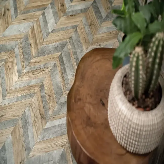 IVC Super Woodlike линолеум полукоммерческий усиленный Cousteau W82 (3 м)