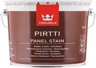 Тиккурила Pirtti колеруемая морилка для деревянных панелей (9 л база EP)