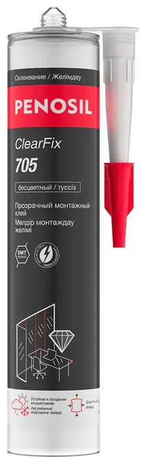 Penosil Premium ClearFix 705 клей-герметик прозрачный (290 мл)