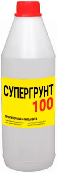 Super Decor ВД-АК-002 Супергрунт 100 грунт акриловый универсальный глубокого проникновения (1 кг) бесцветный