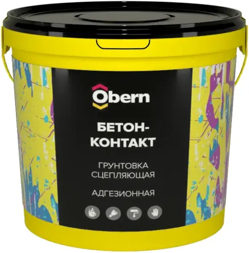 Obern Бетон-контакт грунтовка сцепляющая адгезионная (3 кг)