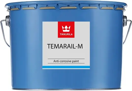 Тиккурила Temarail-M быстросохнущая противокоррозионная грунт-эмаль (900 мл) база TCH