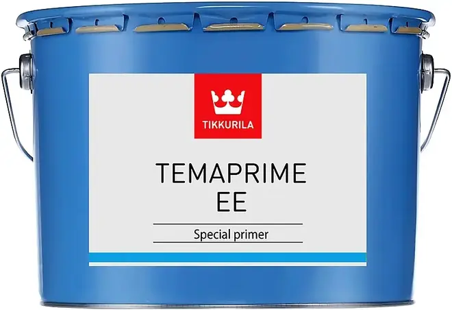 Тиккурила Temaprime EE быстровысыхающая антикоррозионная специальная грунтовка (1 л база TVT) серая