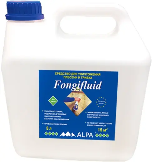 Alpa Fongifluid средство для уничтожения плесени и грибка (3 л)