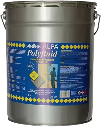 Alpa Полифлюид гидроизолирующее средство (19 л)