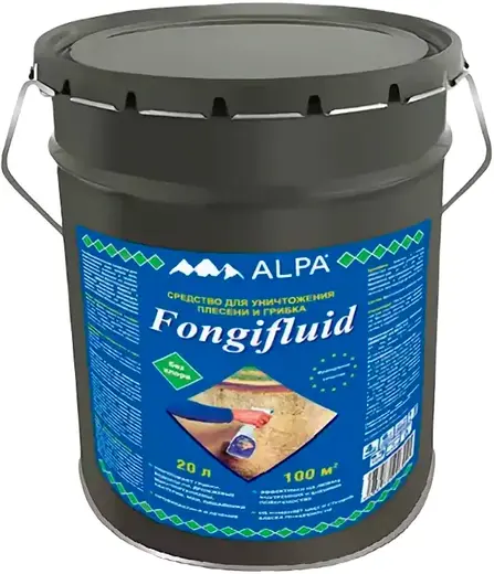 Alpa Fongifluid средство для уничтожения плесени и грибка (20 л)