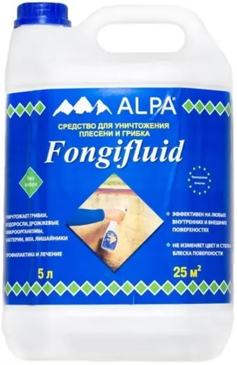 Alpa Fongifluid средство для уничтожения плесени и грибка (5 л)