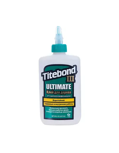 Titebond III Ultimate Wood Glue клей для дерева влагостойкий (237 мл)