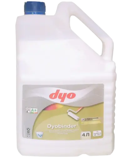 DYO Dyobinder грунтовка на основе акриловой сополимерной эмульсии (4 л)