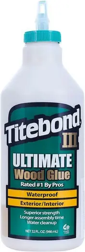 Titebond III Ultimate Wood Glue клей для дерева влагостойкий (946 мл)