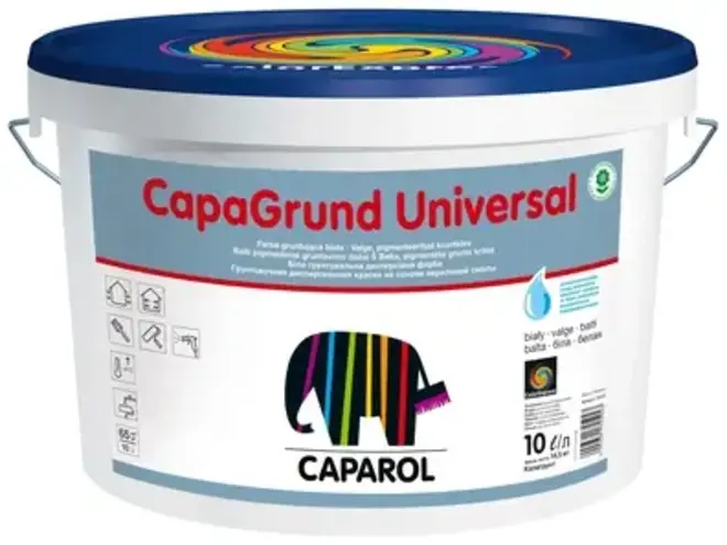 Caparol Linnimax CapaGrund Universal грунтовочная краска (10 л) белая
