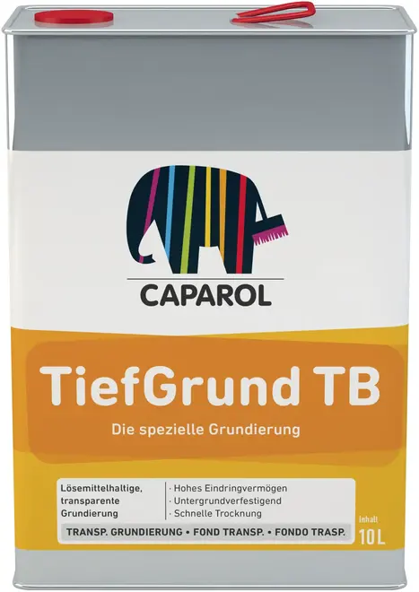 Caparol Linnimax Tiefgrund TB специальное грунтовочное средство (10 л) бесцветное