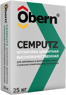 Obern Cemptz штукатурка цементная высококачественная (25 кг)