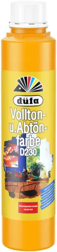 Dufa Vollton und Abtonfarbe D230 колеровочная краска (750 мл) золотисто-желтая
