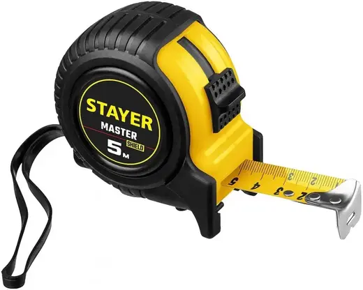 Stayer Master рулетка ударостойкая (5 м*19 мм)