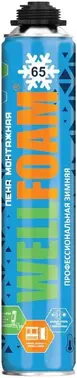 Wellchem Wellfoam 65 Pro пена монтажная профессиональная зимняя (1 л)