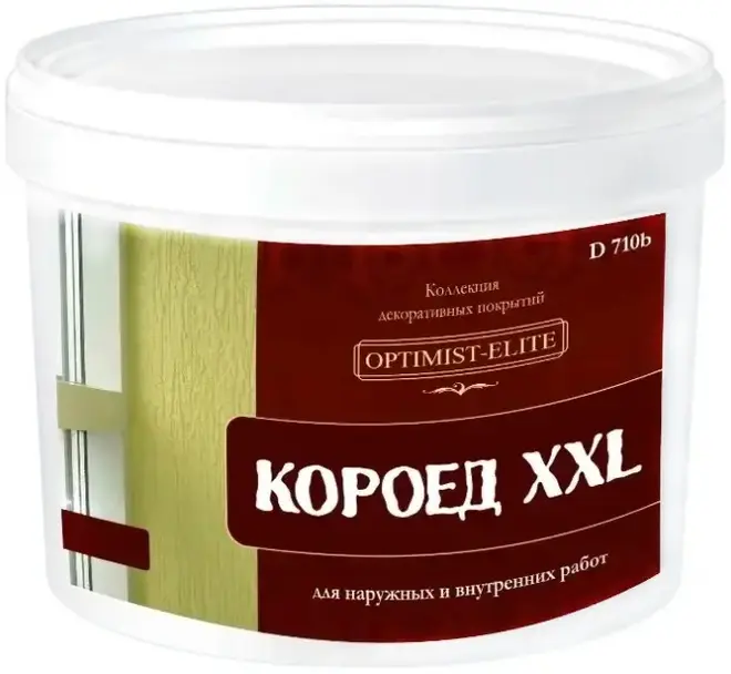 Оптимист Элит D 710B Короед XXL декоративное покрытие (25 кг)