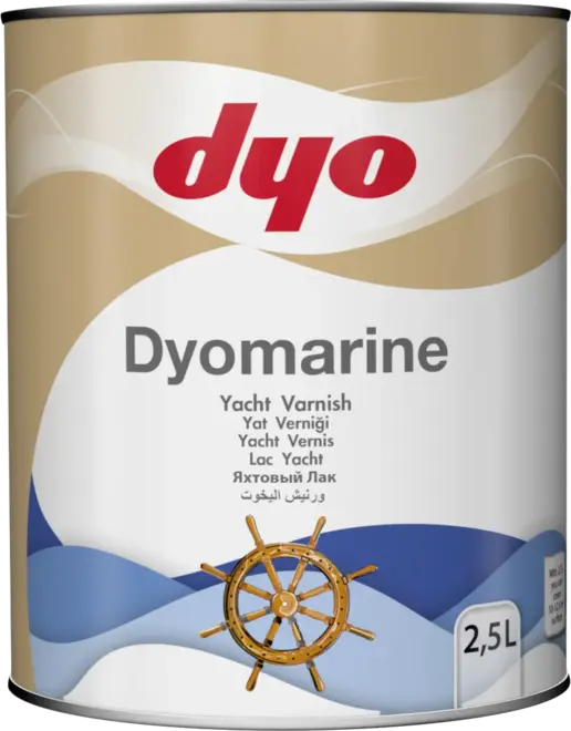 DYO Dyomarine лак яхтный (15 л) глянцевый