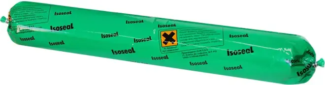 Iso Chemicals Isoseal P40 высокомодульный полиуретановый герметик-клей (600 мл) черный