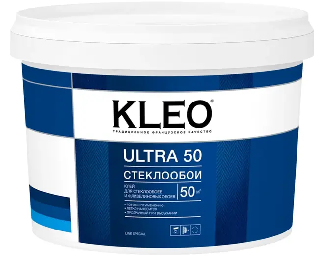 Kleo Ultra клей для стеклообоев готовый (10 кг)