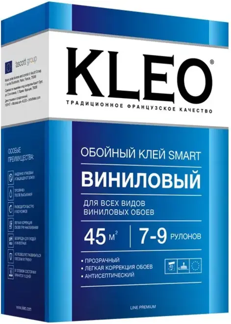 Kleo Smart Виниловый клей обойный (200 г)