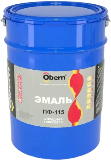 Obern ПФ-115 эмаль для наружних и внутренних работ (20 кг) белая
