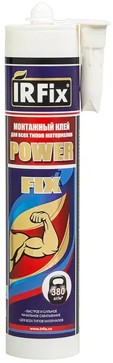 Irfix Power Fix клей монтажный для всех типов материалов (290 мл)