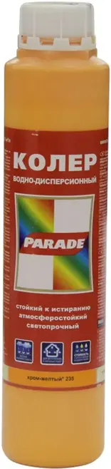 Parade колер водно-дисперсионный (750 мл) хром желтый