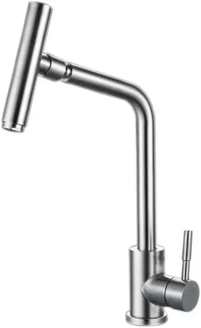 Haiba HB73304 смеситель для кухни стальной (HB73304-1)