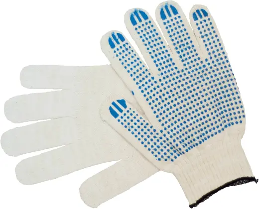 Irfix перчатки х/б белые