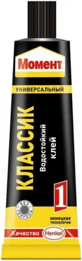 Момент Классик 1 универсальный водостойкий клей (125 мл шоу-бокс)