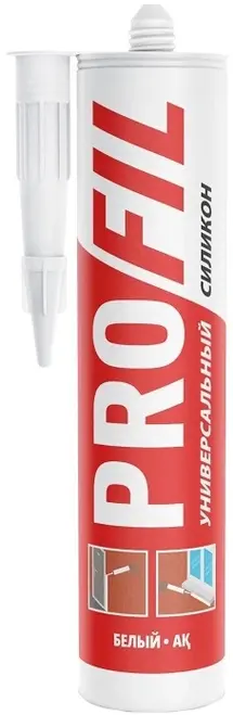 Soudal Profil Universal Silicone герметик силиконовый универсальный (270 мл) белый