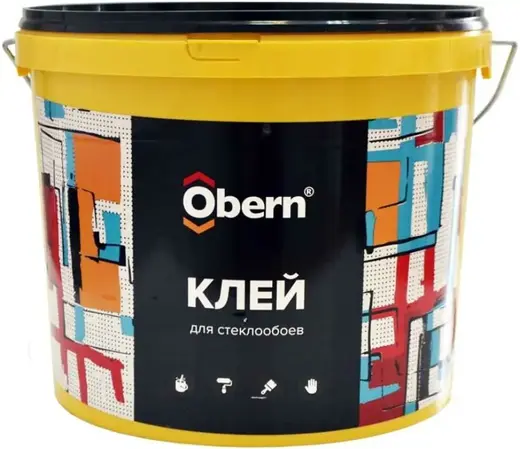 Obern клей для стеклохолстов и обоев (10 кг)