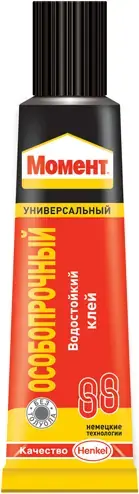 Момент Особопрочный 88 универсальный водостойкий клей (125 мл)