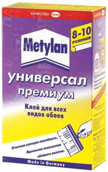 Метилан Универсал Премиум клей для всех видов бумажных обоев (500 г)