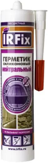 Irfix герметик силиконовый нейтральный (310 мл) бесцвентный