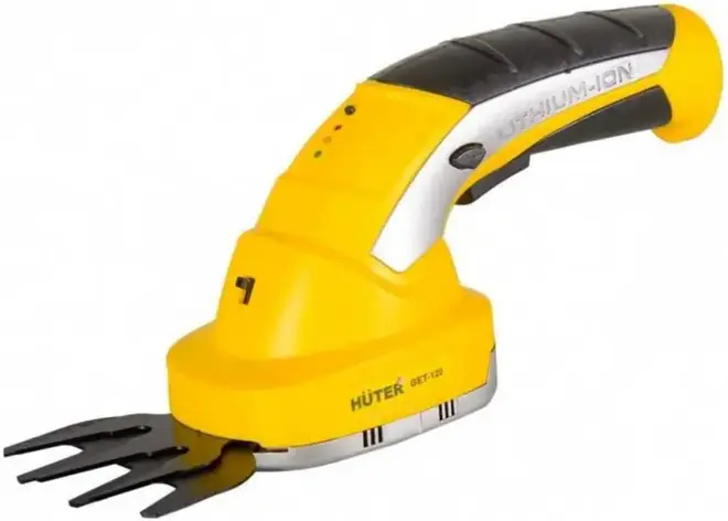 Huter GET-120 триммер-кусторез электрический аккумуляторный