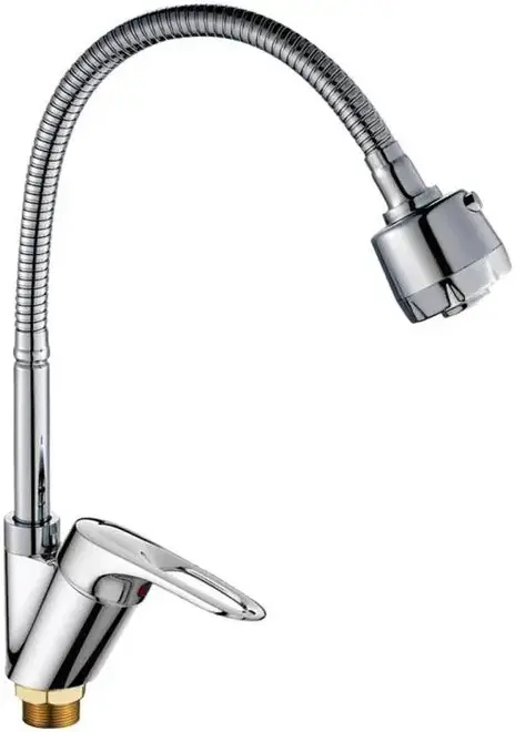 Haiba HB4304 смеситель для кухни с гибким изливом хром (HB4304-3)