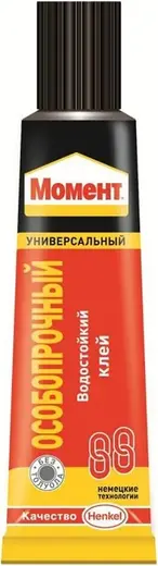 Момент Особопрочный 88 универсальный водостойкий клей (30 мл шоу-бокс)