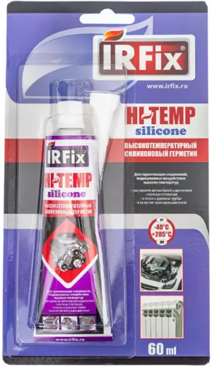 Irfix Hi-Temp герметик высокотемпературный силиконовый (60 мл)